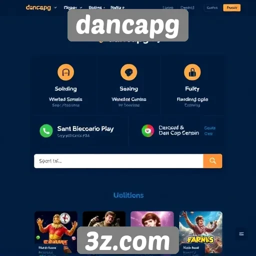 Análise das principais funcionalidades do site dancapg